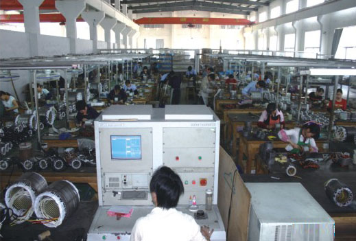 電工車間及測(cè)試臺(tái)